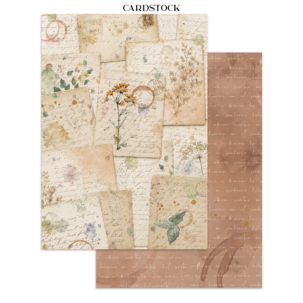 Stamperia – Junk Journal Focus Points A5 - Flowers and Poems - immagine 18
