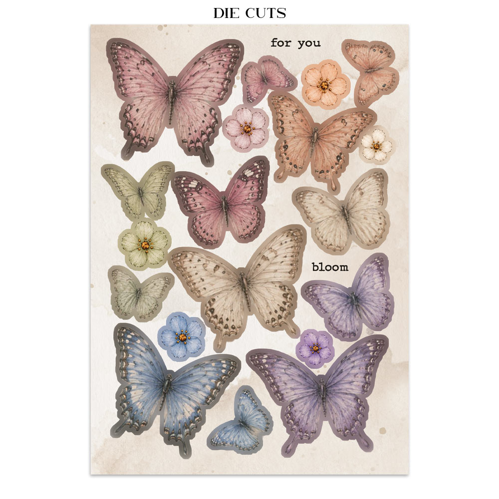 Stamperia – Junk Journal Focus Points A5 - Flowers and Poems - immagine 29