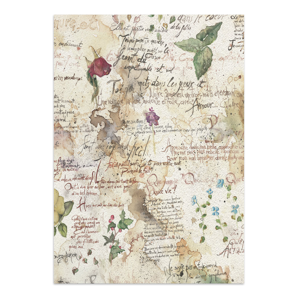 Stamperia – Junk Journal Focus Points A5 - Flowers and Poems - immagine 35