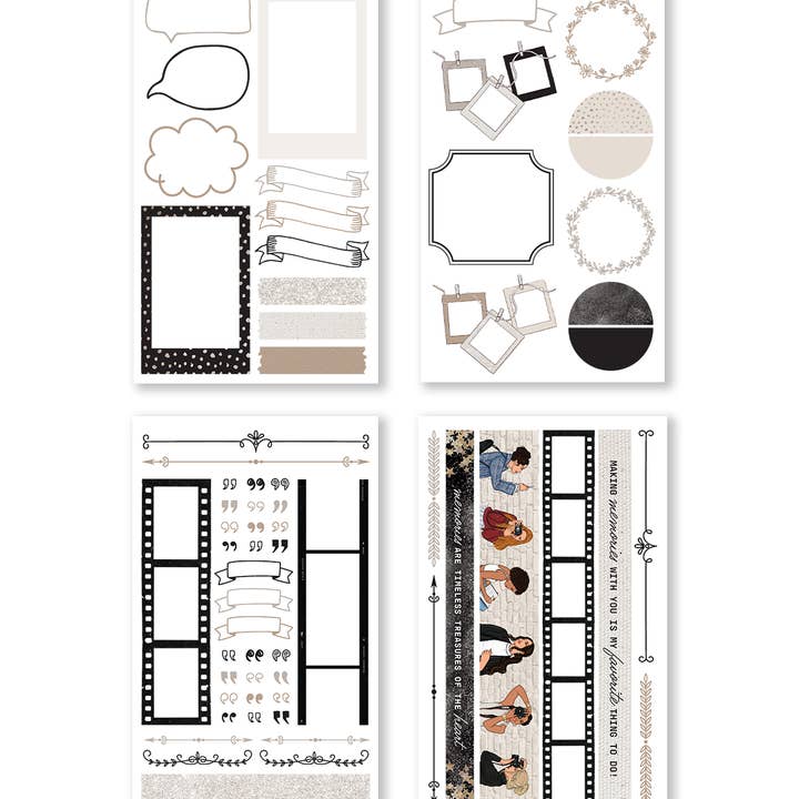 Rongrong Treasured Memory – Album di adesivi vintage – immagine 4